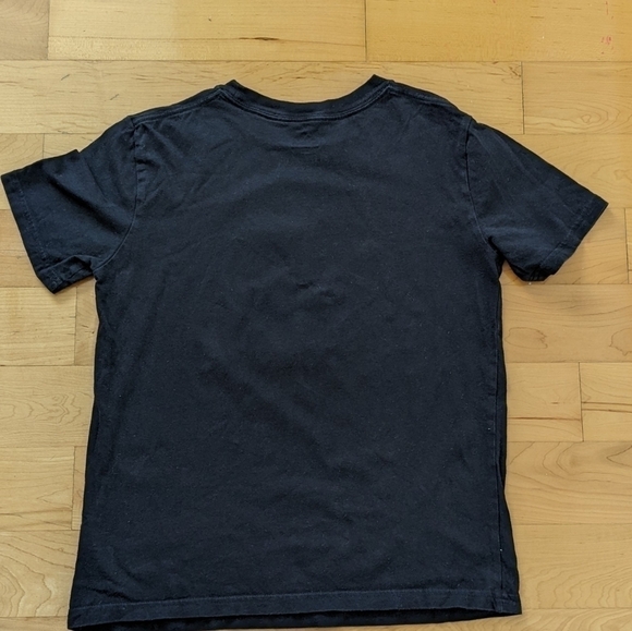 ADIDAS Black & Yellow Slimeb Logo Crewneck Tee Medium @B6 - Picture 5 of 7